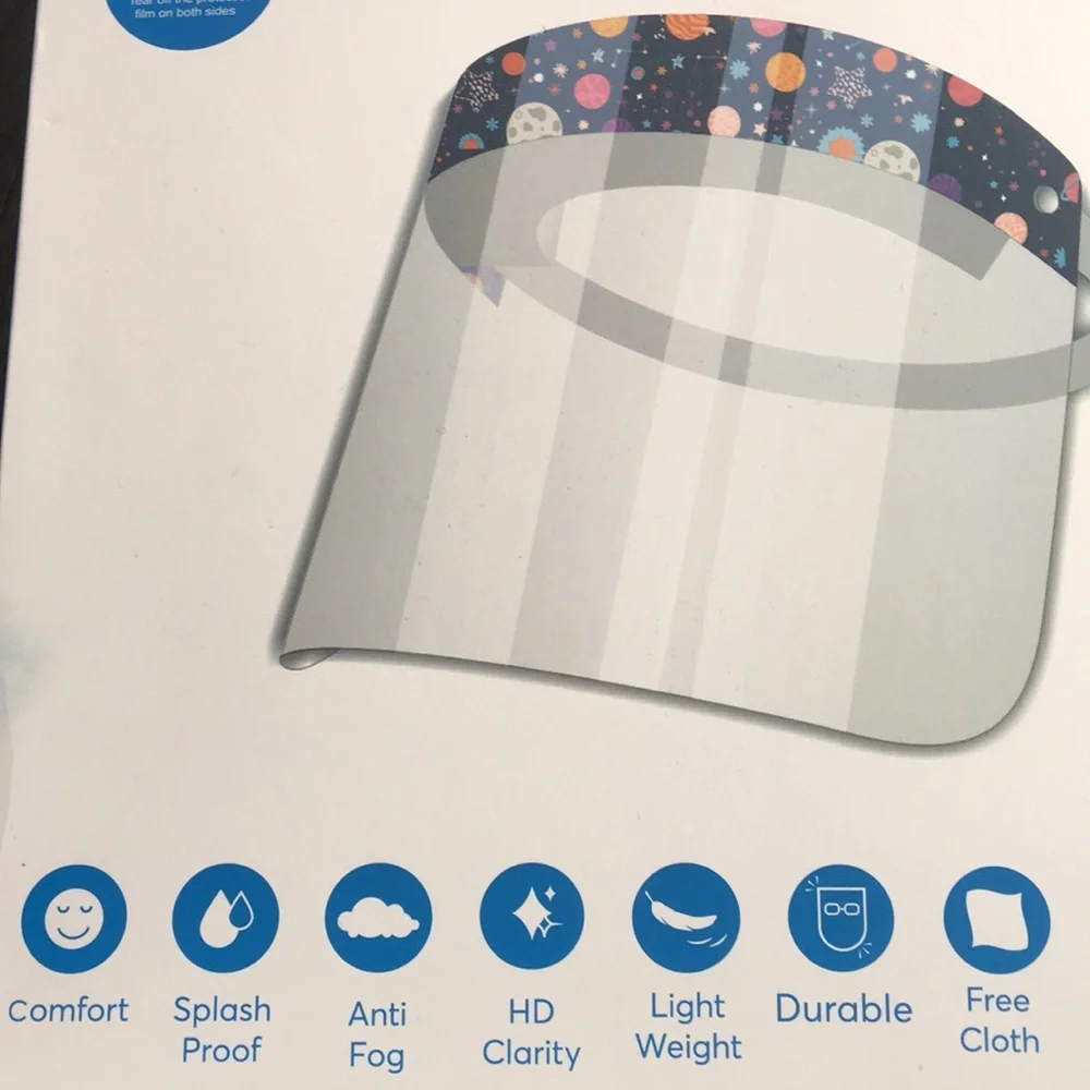 Vyzor Kids Face Shields, 5 pieces